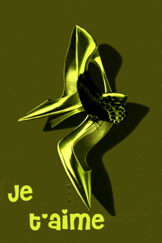 Gif animé je t'aime papillon